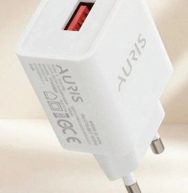 Resim Bigümex Auris CH28 Ev Kafa 2.4A - Beyaz USB Şarj Başlığı 