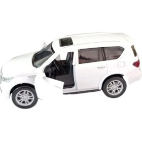 Resim Asya Oyuncak Kt. Metal Işıklı Sesli Jeep FY6208-12D-BEYAZ Araba 