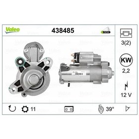 Resim Valeo 438485 Marş Motoru Ford C-Max-Focus-Kuga-Mondeo 