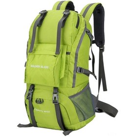 Resim Jeemson 45l Yeşil Dağcılık Sırt Çantası - Dayanıklı Nilon, Ayarlanabilir Askılar, Bölmeli, Hava Geçirgen Kumaşlı Outdoor Spor Çantası Çok Renkli 