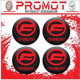 Resim CF MOTO UYUMLU DAMLA STİCKER (4cm-4 Adet) 