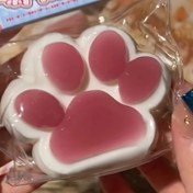 Resim Yavaş Geri Dönen Gerçekçi Kedi Pençesi Rahatlama Oyuncak - Pembe & Beyaz Tasarımlı TPR Malzeme, Yetişkinler ve Çocuklar için Toksik Olmayan Duyusal Fidget Oyuncağı, Sınıf Ödülleri, Ofis Hediyeleri, Doğum Günü Partisi İkramları, Paskalya Karnavalı Şekerlemeleri, Rahatlatıcı Alet, Eğlenceli Tasarım 