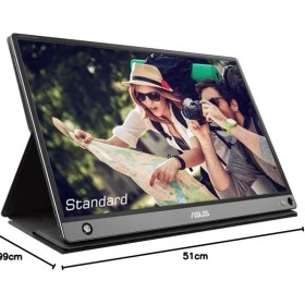 Resim Asus Zenscreen Touch MB16AMT 15.6" 5 Ms Full Hd IPS 60 Hz Dokunmatik Taşınabilir Monitör Outlet 