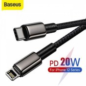 Resim Baseus 20w 2mt Usb-c To Lightning Şarj Kablo Iphone 12 12 Pro 11 11 Pro Ultra Hız Şarj Data Kablosu 