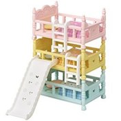 Resim Sylvanian Families Üç Katlı Ranza Seti 