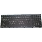 Resim Afila Monster Abra A5 V16.6.5, A5 V16.6.6 Uyumlu Notebook Klavyesi, Siyah TR / Işıklı (RGB) 
