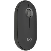 Resim ONTECH - Logıtech Pebble 2 M350s Kablosuz Bluetooth Sessiz Optik Mouse Siyah 910-007015 