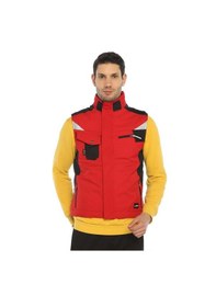Resim James Nicholes Erkek Softshell Yelek Kırmızı 