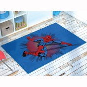 Resim Taç Lisanslı Spiderman Web Halı - 80x120 cm 