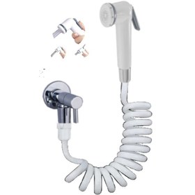 Resim PLASYAY Spiral Taharet Matik Hortum Ve Başlık Seti 250 Cm 