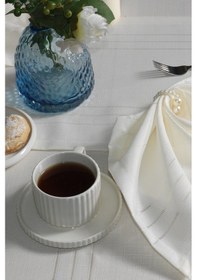 Resim Elart Dream Yemek Seti 12 Kişilik 26 Parça 150x220 Cm Krem Krem 