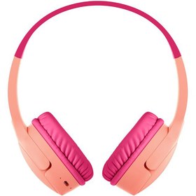 Resim Belkin AUD002 SoundForm Mini Kablosuz Kafaüstü Çocuk Kulaklık-Pembe 