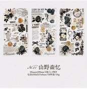 Resim Yoofun 3 Adet/grup Ziyafet Dantel Pet Çiçek Etiket Scrapbooking Malzemeleri Planlayıcısı Dekoratif Günlük Kartı Kırtasiye Etiket Whıte 