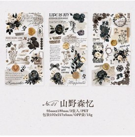 Resim Yoofun 3 Adet/grup Ziyafet Dantel Pet Çiçek Etiket Scrapbooking Malzemeleri Planlayıcısı Dekoratif Günlük Kartı Kırtasiye Etiket Whıte 