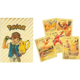 Resim Pokemon Starter Gold Kart 55'li 