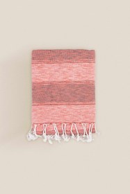 Resim Ege Peştamal 90x170 Pembe - Pembe / 90x170 