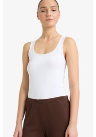 Resim DeFacto Regular Fit Pamuklu Atlet-Fall in Love R9041AZ25SPWT34 