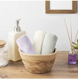 Resim Porsima 15292 Yuvarlak Hasır Sepet Düzenleyici Ekmeklik - Cappucc 