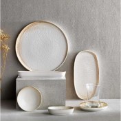 Resim Schafer Okaliptüs 32 Parça Kahvaltı Takımı Krem 