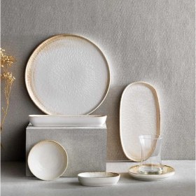 Resim Schafer Okaliptüs 32 Parça Kahvaltı Takımı Krem 