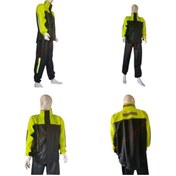 Resim Motosiklet Yağmurluk Alt-üst Sarı-siyah 3xl Beden 