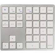 Resim Xianwen Mini Sayısal Klavye 2.4g Kablosuz Bluetooth Uyumlu Çift 