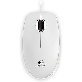 Resim B100 Optik USB Kablolu Mouse, Sağ ve Sol Elle Kullanıma Uygun, Windows, Linux ve Mac ile Uyumlu, Beyaz 