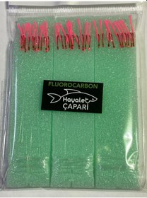 Resim Florocarbon Arnavut Çaparisi 12 No 3lü Paket 0.12/0.24 Uv Pembe 