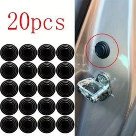 Resim 20 adet Araba Çarpışma Önleyici Silikon Ped Araba Kapı Kapatma Şok Emici Araba Kapı Şok Emici Pedleri, Aracınızı Çarpışmalardan ve Çiziklerden Korur 