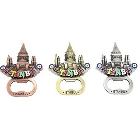 Resim River World Magnet Ve Açacak Teması İstanbul Metal Çok Renkli 