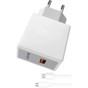 Resim Zipax Infinix S5 Şarj Aleti Micro USB 3.0A Hızlı Şarj - SNX-S225M 