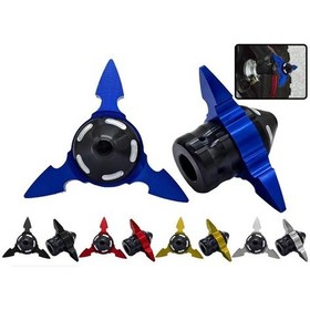 Resim 1 Çift Qcb-034 Alüminyum Alaşımlı Dart Ön Çatal Fincan Tekerlek Anti-düşme Aşınmaya Dayanıklı Dekoratif Bardak Altın 