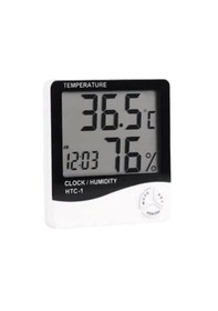 Resim Htc-1 Dijital Termometre Alarmlı Nem Ve Sıcaklık Ölçer - 3 Adet 
