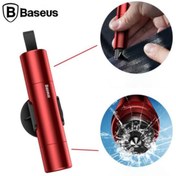 Resim Baseus Araç Pencere Camı Ve Emniyet Kemeri Kesici Sharp Tool Safety Hammer 