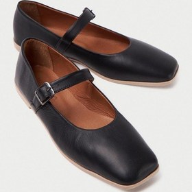 Resim Mubiano Hakiki Deri Collection Kadın Babet Siyah -mcmng24450-s Siyah 