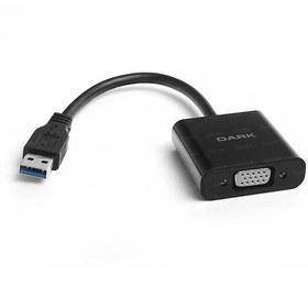 Resim Dark DK-AC-UGA34 UGA34 VGA USB To Vga 3.0 - 2.0 Çevirici 15Cm 