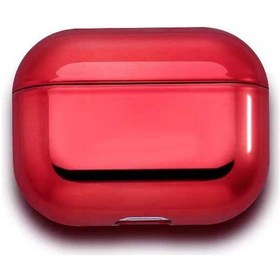 Resim Ekılıf - Apple Uyumlu AirPods 3. Nesil - Kılıf Darbelere Karşı Dayanıklı Silikon Kılıf Airbag 08 - Kırmızı 