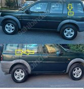 Resim Range Rover Freelander Premium Gs Uyumlu Land Rover Sağ Ve Sol Direk Arması 