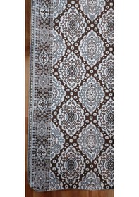 Resim Osmanlı Desenli 6 m2 Halı Örtüsü, Savan, Çok amaçlı Pike, Pamuklu Açık Kahverengi 