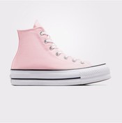 Resim Converse Chuck Taylor All Star Lift Platform Kadın Pembe Sneaker Düz A06507c Pembe 