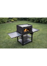 Resim Tezgâhlı Fırınlı Barbekü Siyah 