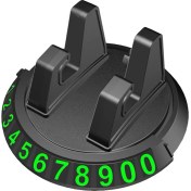 Resim Xcspace Yaratıcı Araba Cep Telefonu Braketi Araba Geçici Park Plakası Hareketli Araba Plakası Dönebilen Navigasyon Cep Telefonu Tutucusu (Yurt Dışından) 