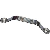 Resim Dekoratif Zamak Kulp Dıştan - 64MM, Nikel, 1 Adet ( Lisinya ) 