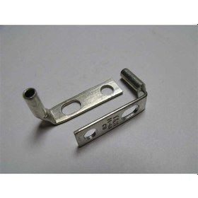 Resim Kablo Pabucu L Tip 6mm M5 Çift Delikli 100 Adet 