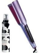 Resim Powertec TR-2830 Profesyonel Dijital Saç Düzleştirici + MorfoseMilk Therapy Kremsi Saç Bakım Köpük 200ml 