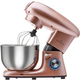 Resim Karaca Multichef Stand Mikser Antrasit Kıyma ve Hamur Yoğurma Makinesi 1400W 5,5 Lt 