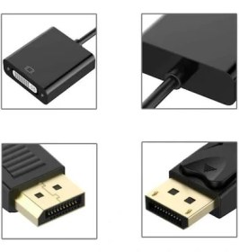 Resim Platoon Display Port To DVI Display Port Çevirici Displayport DVI Çevirici 