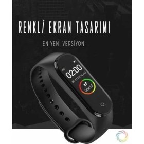 Resim Pazariz M4 Akıllı Bileklik Renkli Ekran Tasarımı Kadınlar İçin Oval Kasa 41-45 mm 
