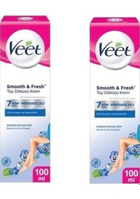 Resim Veet Hassas Ciltler Tüy Dökücü Krem 2 x 100 ML 