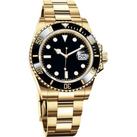Resim Neorney Şık Premium Her Tarza Uygun Rolex Model Çelik Erkek Kol Saati 